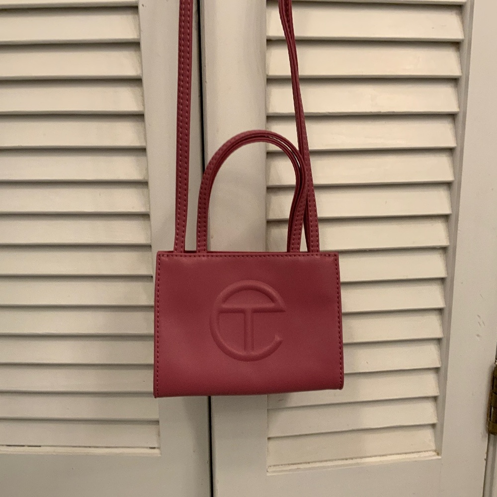 Telfar Crossbody Bag in Pink